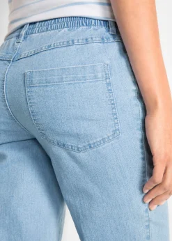 Vaqueros rectos de talle medio con cintura cómoda (2 unidades) Mujer Vaqueros