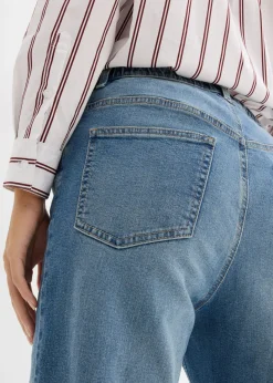 Discount Vaqueros rectos holgados de talle alto Mujer Vaqueros