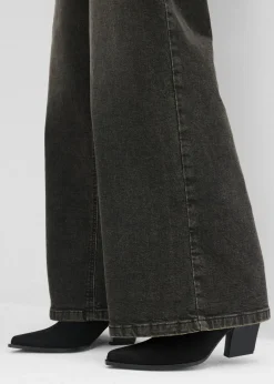 Best Vaqueros rectos holgados de talle alto Mujer Vaqueros|Novedades