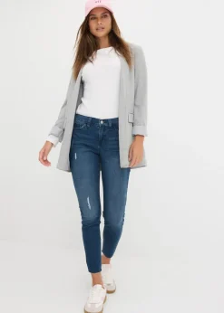 Discount Vaqueros skinny, mid waist, cropped Mujer Vaqueros
