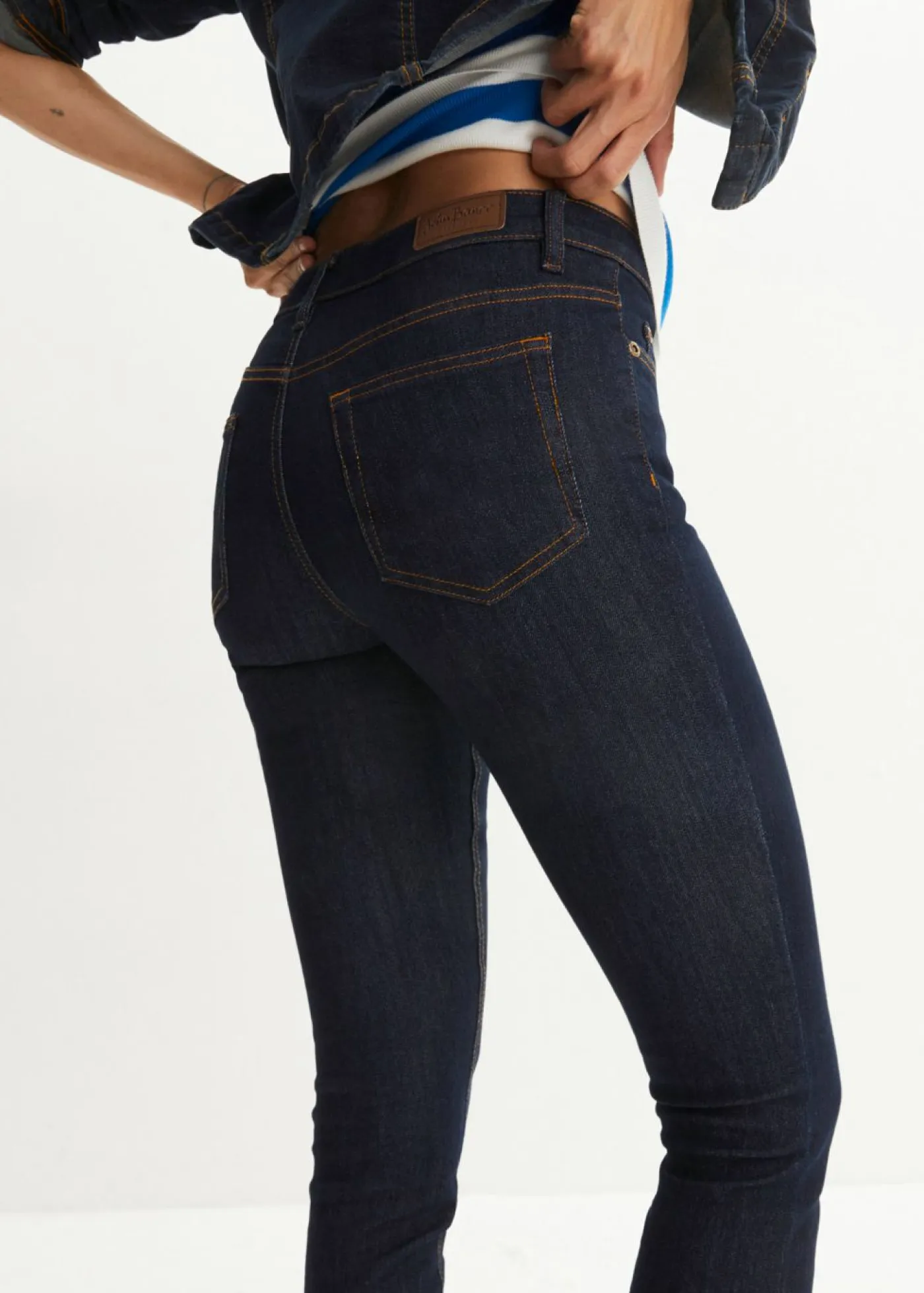 Discount Vaqueros skinny, mid waist, elásticos Mujer Vaqueros