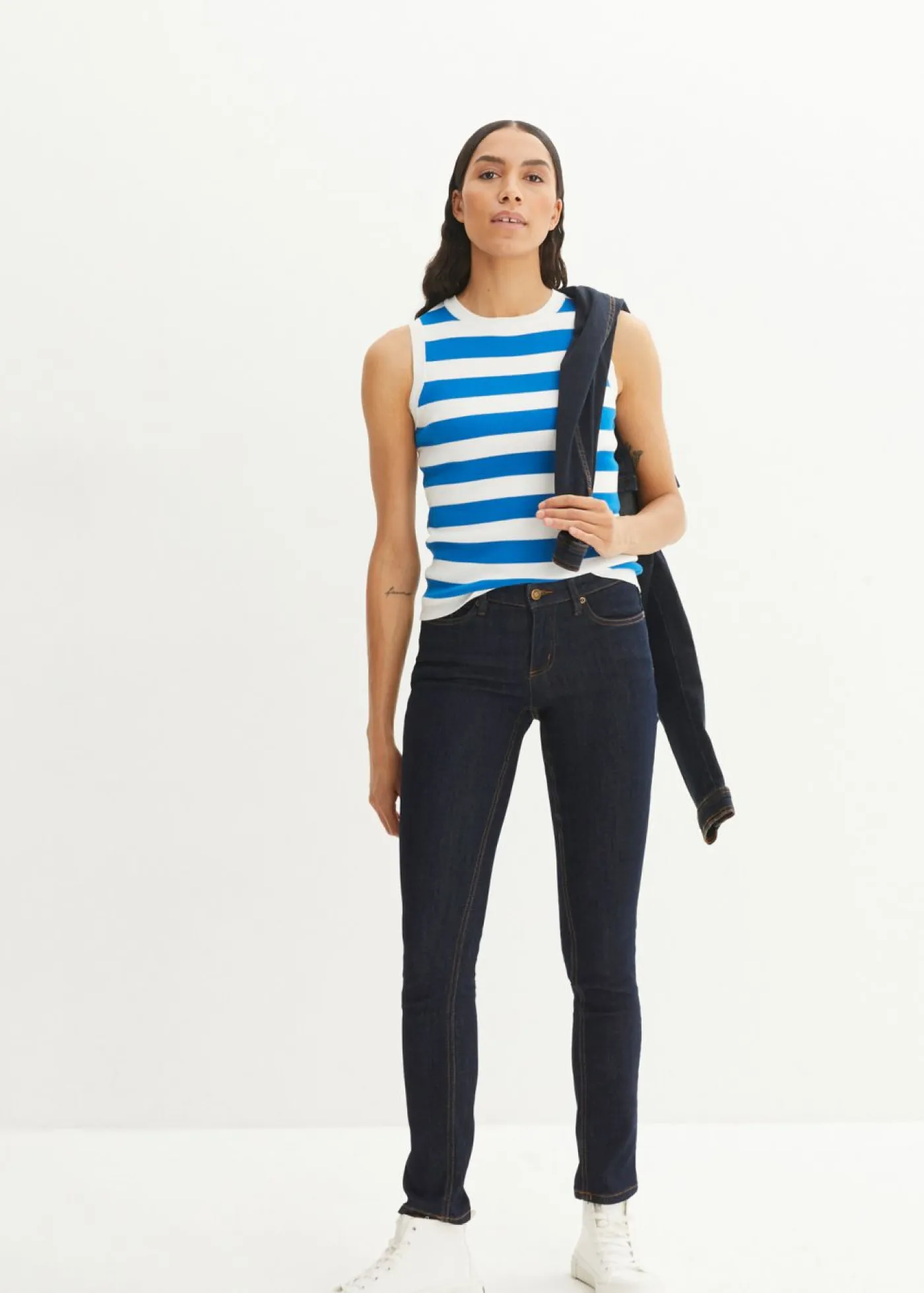 Discount Vaqueros skinny, mid waist, elásticos Mujer Vaqueros