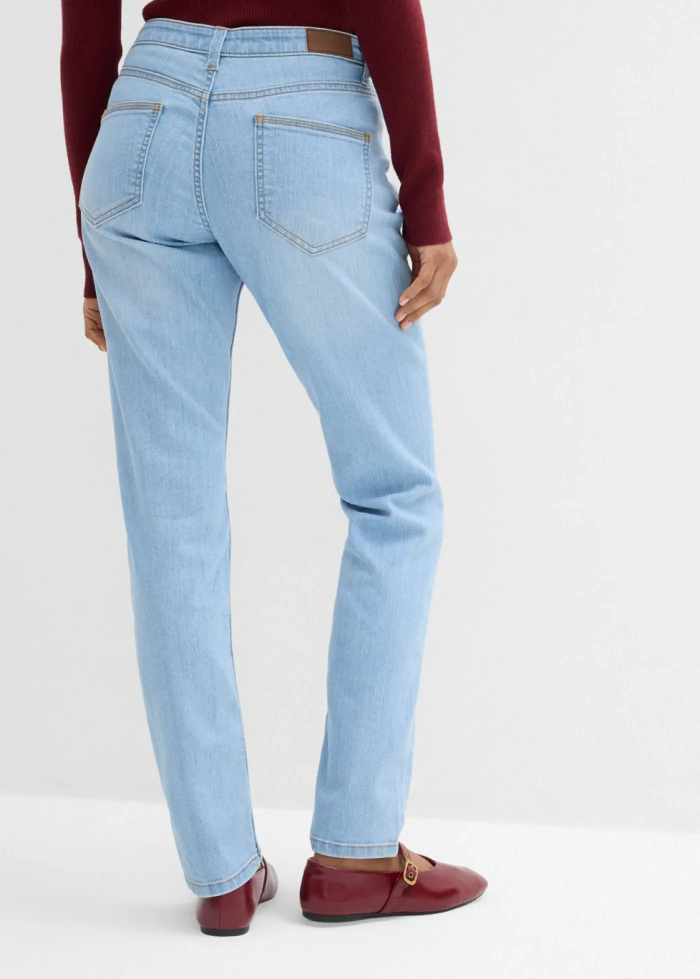 New Vaqueros skinny, mid waist, elásticos Mujer Tallas Pequeñas