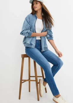 New Vaqueros skinny, mid waist, elásticos Mujer Tallas Pequeñas