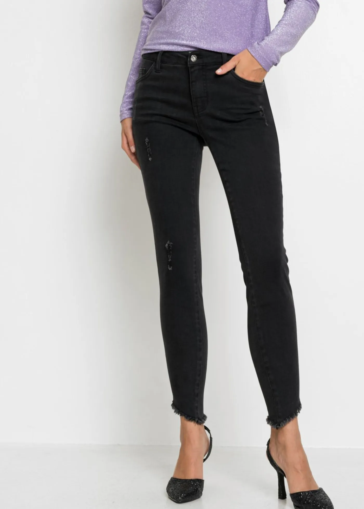 New Vaqueros skinny, mid waist, elásticos Mujer Vaqueros