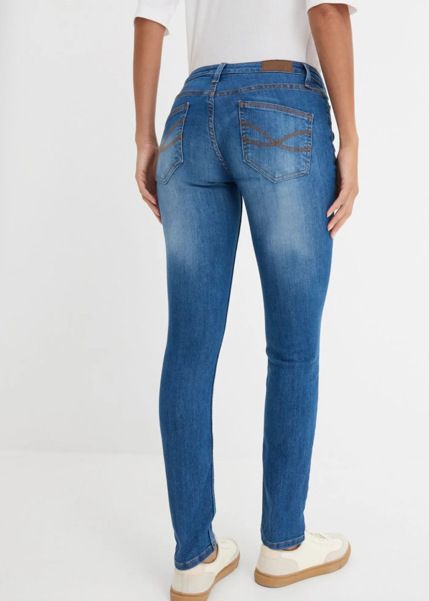 Best Vaqueros skinny, mid waist, elásticos Mujer Vaqueros