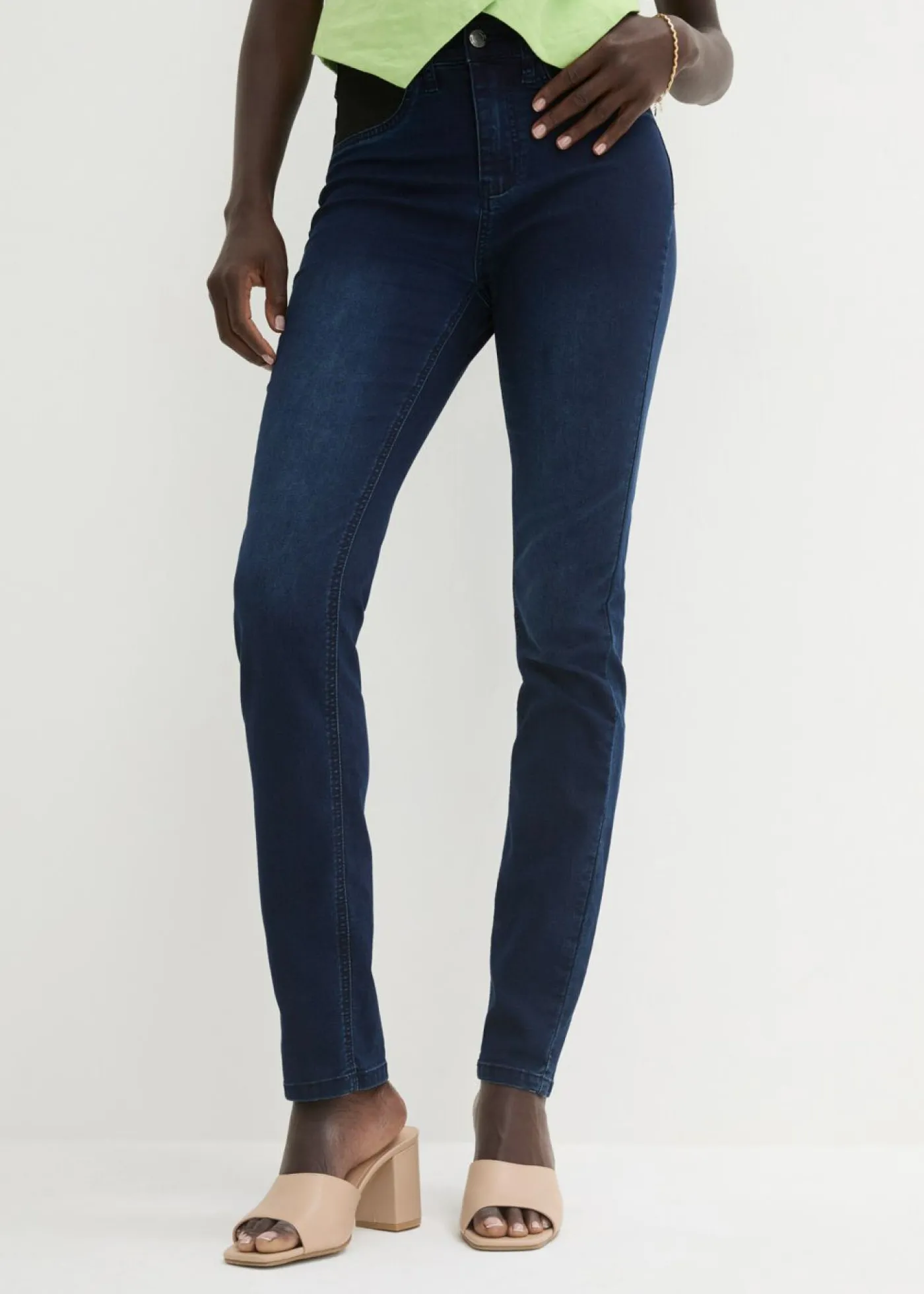 Outlet Vaqueros skinny, mid waist, elásticos Mujer Vaqueros|Tallas Pequeñas