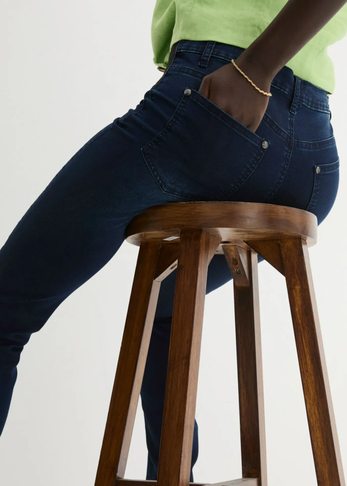 Outlet Vaqueros skinny, mid waist, elásticos Mujer Vaqueros|Tallas Pequeñas