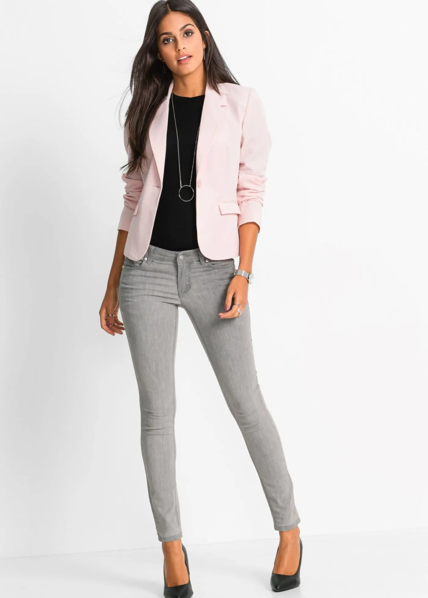 New Vaqueros skinny, mid waist, elásticos Mujer Vaqueros