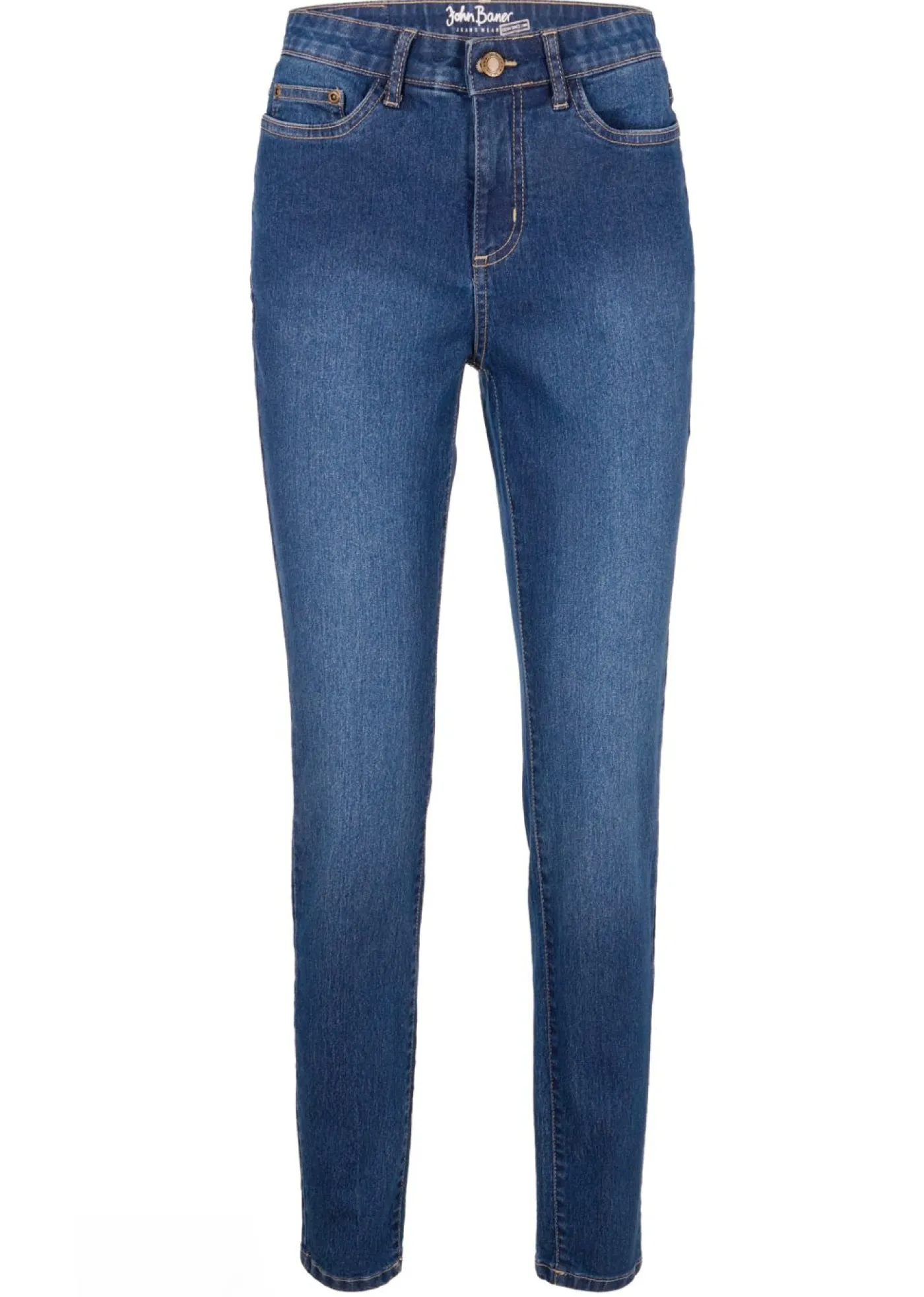 Outlet Vaqueros skinny, mid waist, elásticos Mujer Vaqueros