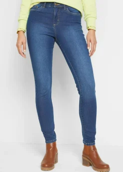 Outlet Vaqueros skinny, mid waist, elásticos Mujer Vaqueros