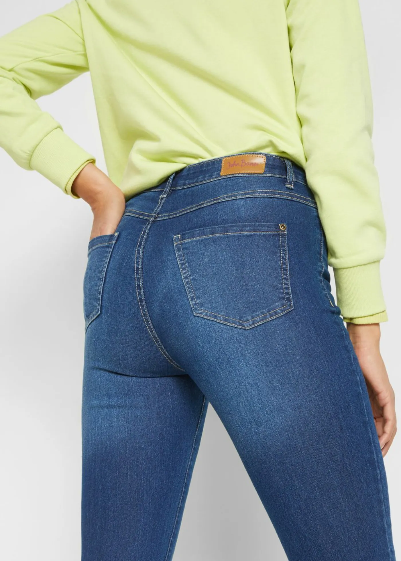 Outlet Vaqueros skinny, mid waist, elásticos Mujer Vaqueros