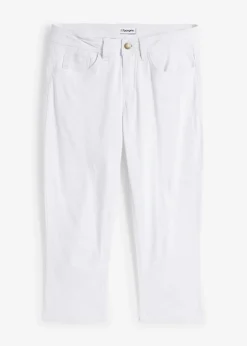 Best Vaqueros slim fit, talle medio, cropped Mujer Vaqueros