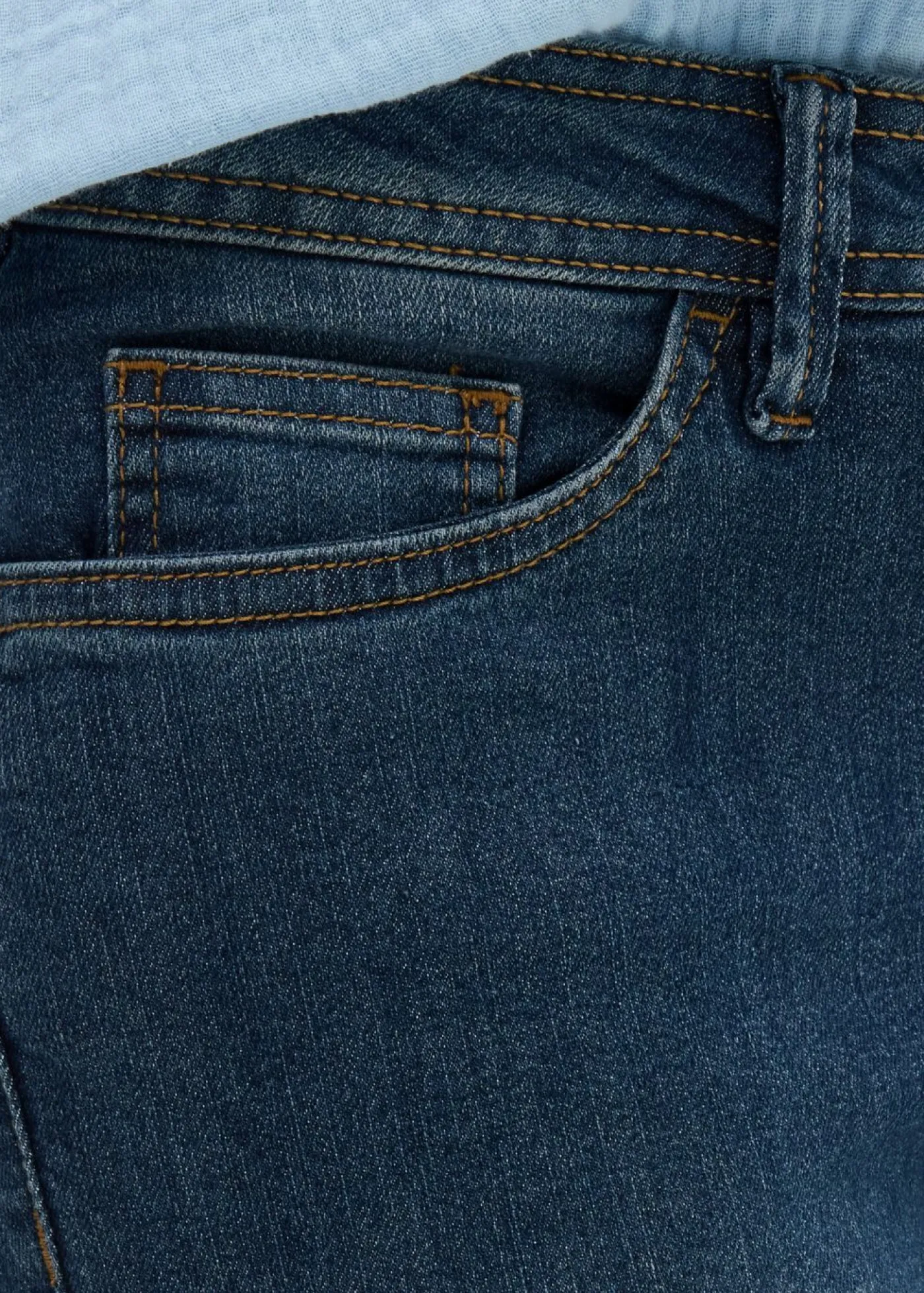 Discount Vaqueros slim fit, talle medio, cropped Mujer Vaqueros