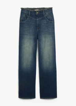 Vaqueros straight, high waist Mujer Vaqueros
