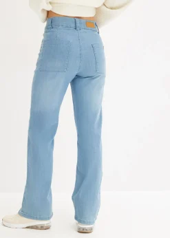 New Vaqueros straight, high waist, elásticos Mujer Vaqueros|Novedades