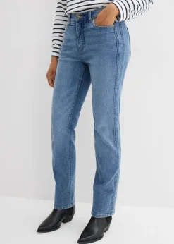 Clearance Vaqueros straight, high waist Mujer Vaqueros