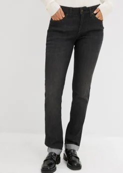 Online Vaqueros straight, mid waist, elásticos Mujer Vaqueros