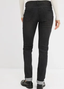 Online Vaqueros straight, mid waist, elásticos Mujer Vaqueros
