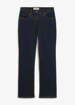Best Vaqueros straight, mid waist, elásticos Mujer Tallas Pequeñas