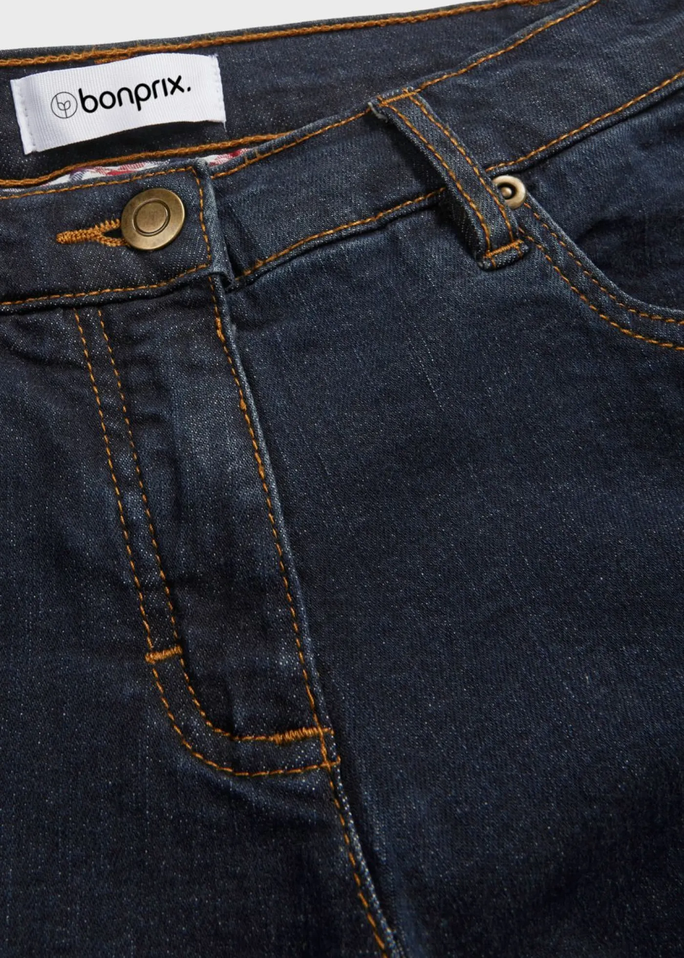 Best Vaqueros straight, mid waist, elásticos Mujer Tallas Pequeñas