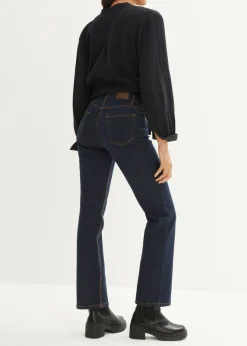 Best Vaqueros straight, mid waist, elásticos Mujer Tallas Pequeñas