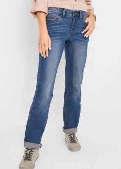 Clearance Vaqueros straight, mid waist, elásticos Mujer Vaqueros