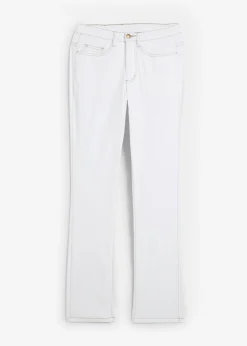 Sale Vaqueros straight, mid waist, elásticos Mujer Vaqueros