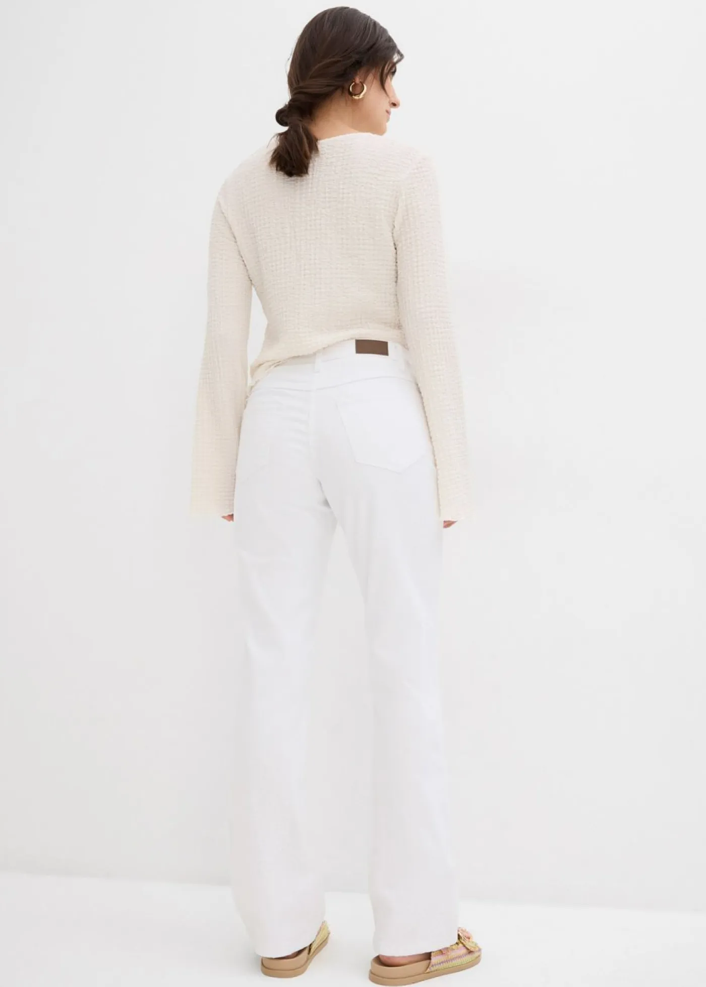 Best Vaqueros straight, mid waist, elásticos Mujer Vaqueros|Tallas Pequeñas