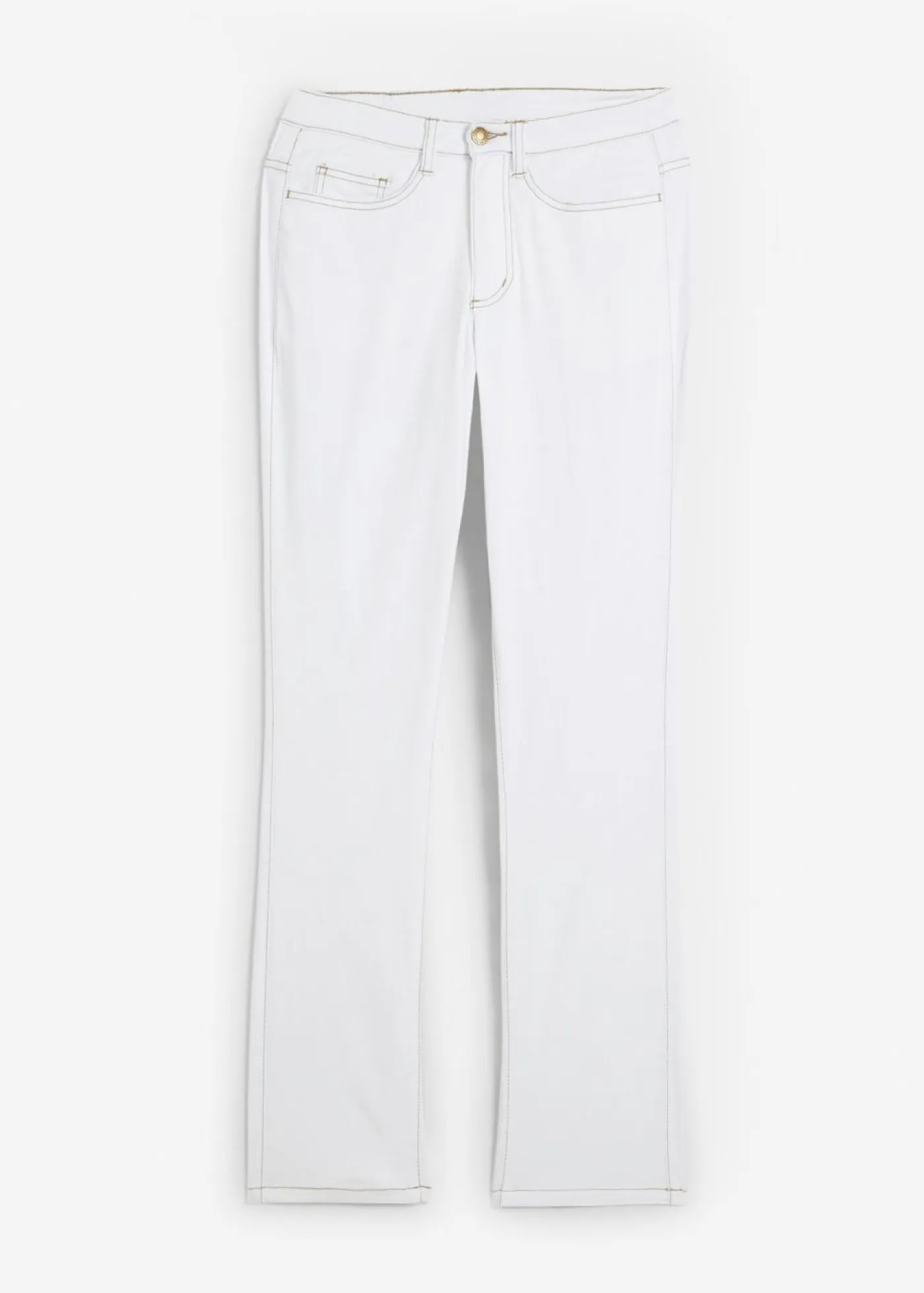 Clearance Vaqueros straight, mid waist, elásticos Mujer Tallas Pequeñas