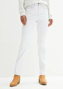 Clearance Vaqueros straight, mid waist, elásticos Mujer Tallas Pequeñas