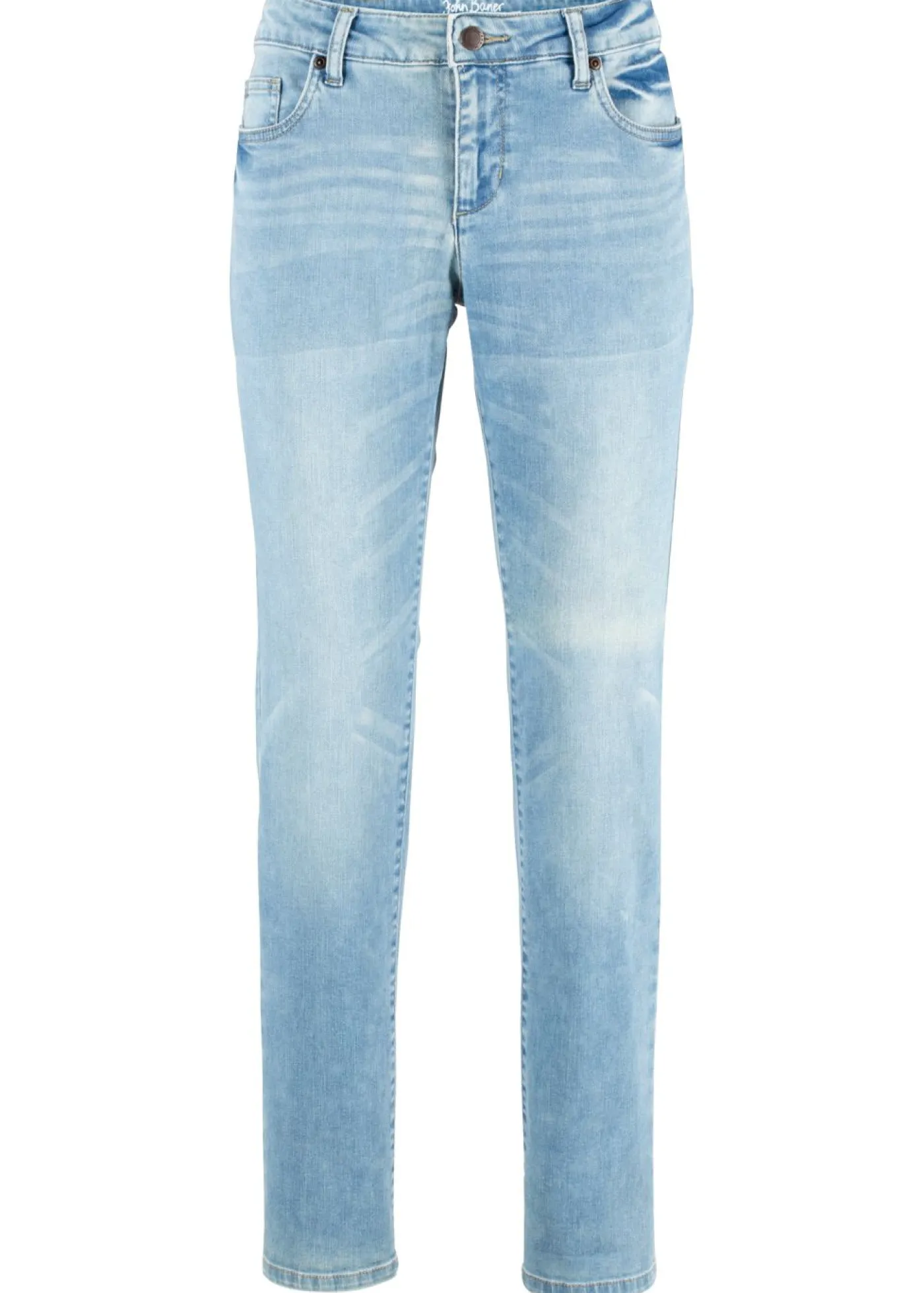 Hot Vaqueros straight, mid waist, elásticos Mujer Vaqueros