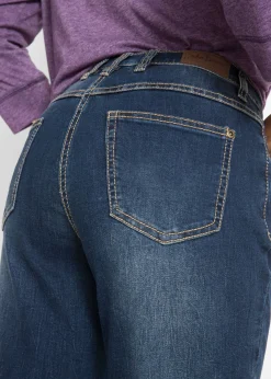 Online Vaqueros straight, mid waist, elásticos Mujer Vaqueros