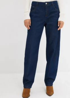 Clearance Vaqueros tipo balloon con talle medio Mujer Vaqueros|Tallas Pequeñas