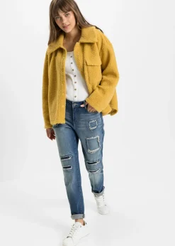 Hot Vaqueros tipo boyfriend, mid waist Mujer Vaqueros