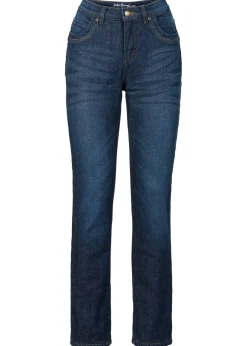 New Vaqueros térmicos de talle alto y corte recto Mujer Ropa Térmica|Vaqueros