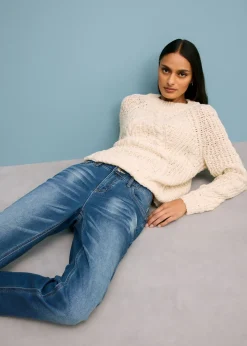 Hot Vaqueros térmicos tipo boyfriend con interior suave Mujer Ropa Térmica|Vaqueros