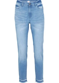 Vaqueros ultrasuaves de corte capri Mujer Vaqueros