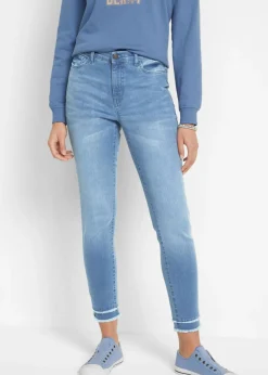 Vaqueros ultrasuaves de corte capri Mujer Vaqueros