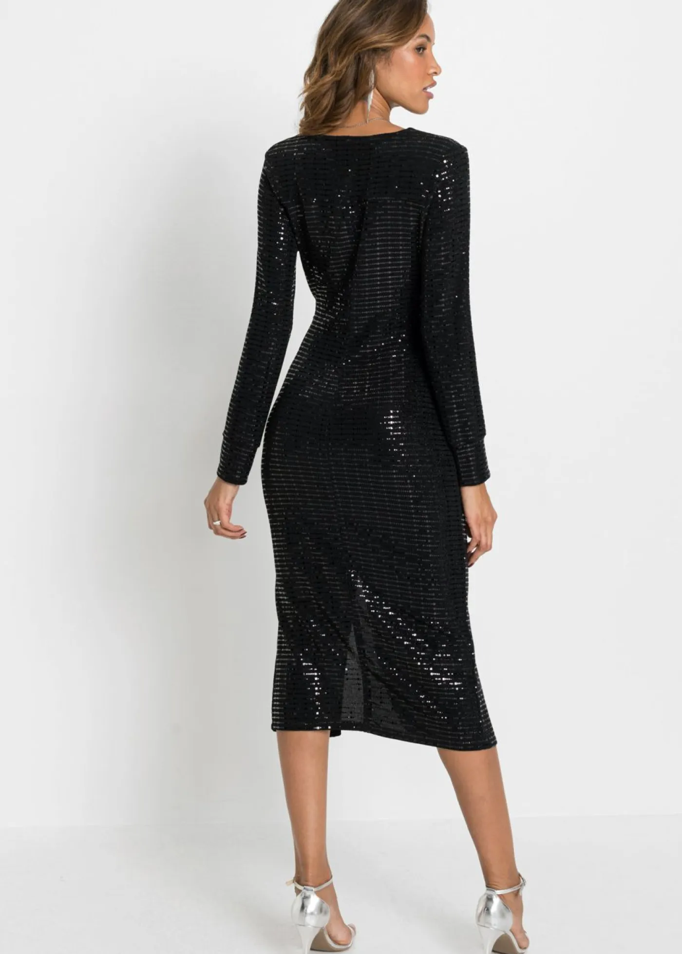 Best Vestido ajustado de lentejuelas Mujer Vestidos
