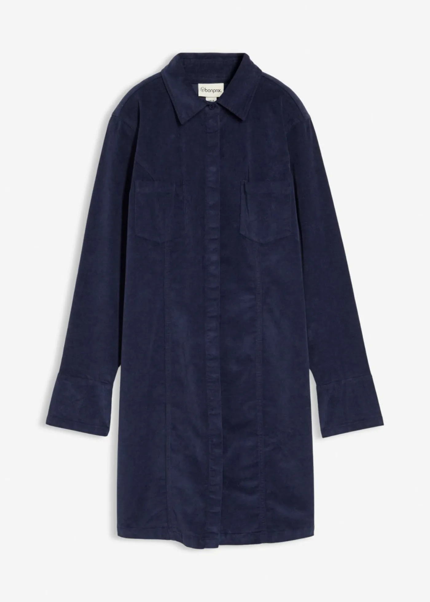 Clearance Vestido ajustado de pana Mujer Vestidos