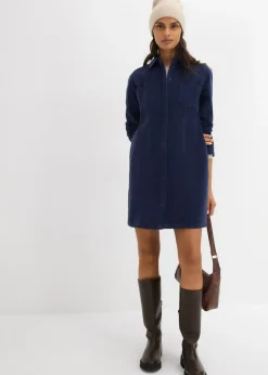 Clearance Vestido ajustado de pana Mujer Vestidos