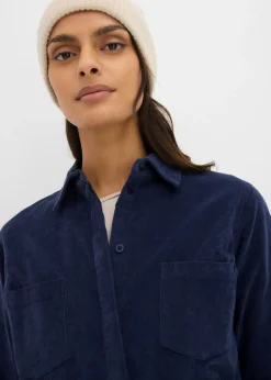 Clearance Vestido ajustado de pana Mujer Vestidos