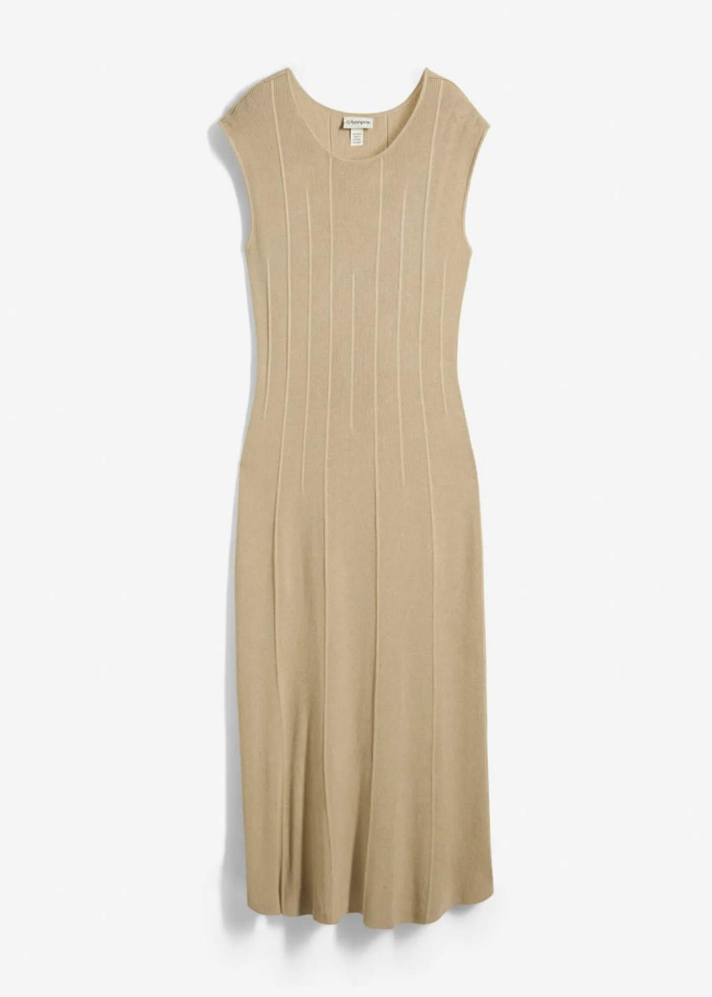 Clearance Vestido ajustado de punto de mezcla de viscosa Mujer Esenciales|Vestidos