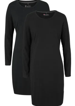 Sale Vestido ajustado de punto (2 unidades) Mujer Básicos|Vestidos