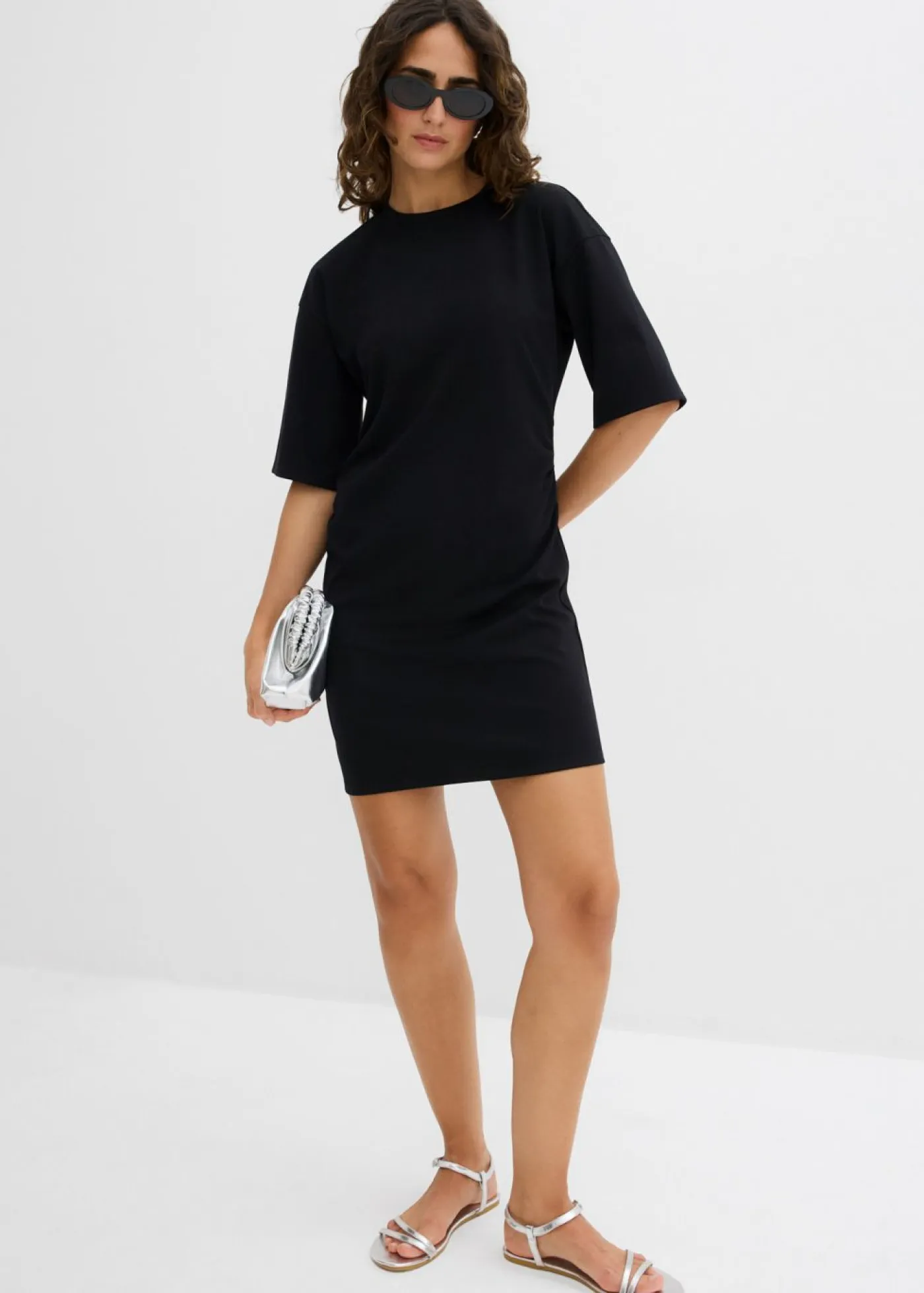 Best Vestido ancho tipo camiseta Mujer Vestidos