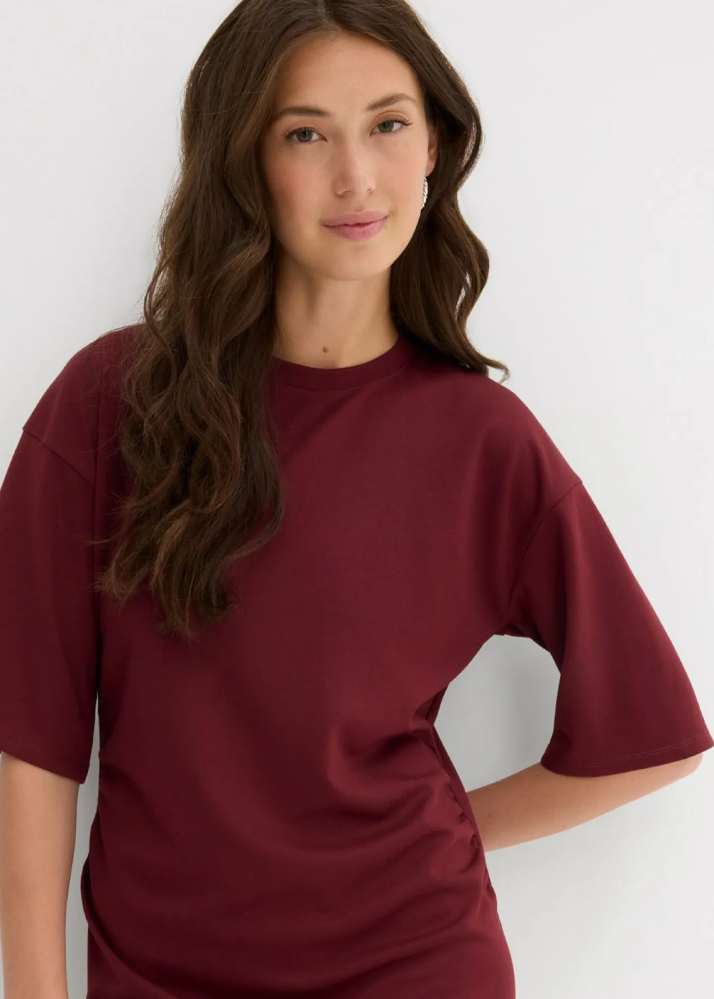 Online Vestido ancho tipo camiseta Mujer Vestidos