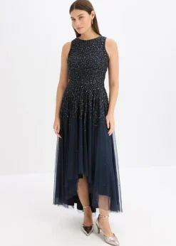 Sale Vestido asimétrico con bordado de lentejuelas Mujer Vestidos|Ropa Elegante