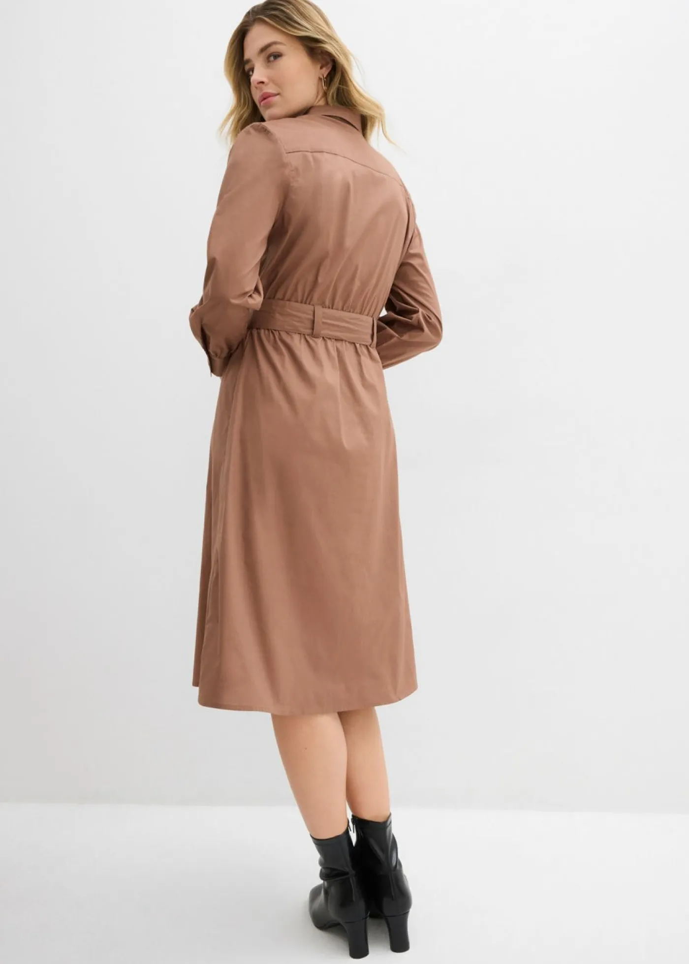 New Vestido camisero Mujer Vestidos