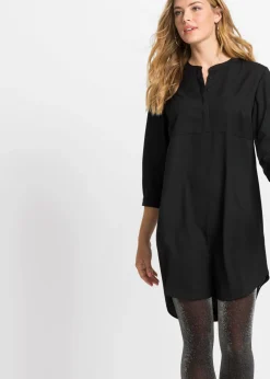 Discount Vestido camisero con botonera corta Mujer Esenciales|Vestidos